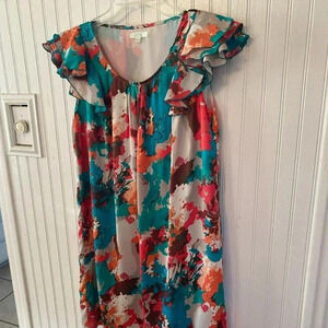 Jade by Melody Tan ruffle sleeve dress